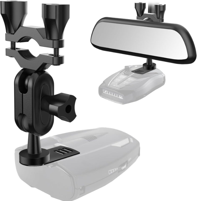 Car Rear View Mirror Radar Detector Mount, for Cobra RAD 480I Radar Detector,Eas