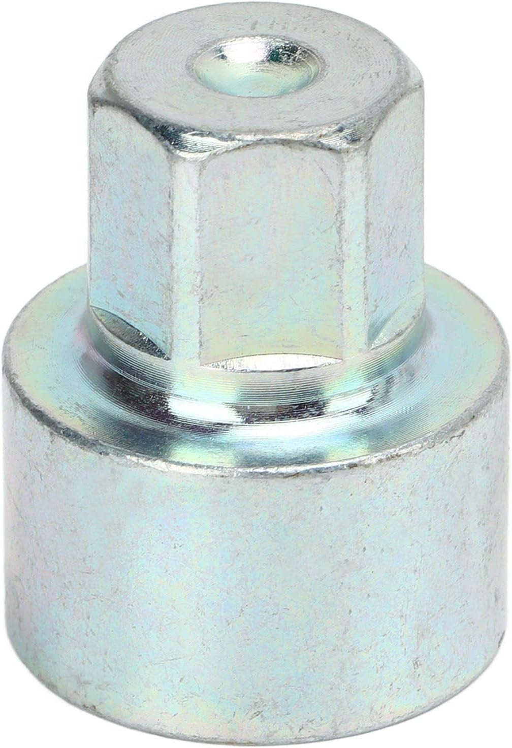 Car Wheel Lock Key anti Theft Lugnut Socket Metal Wheel Lock Lug Nut Remover Replacement for 1 3 5 6 7Series X1 X2 X3 X4 X5 X6 Z4 (060)