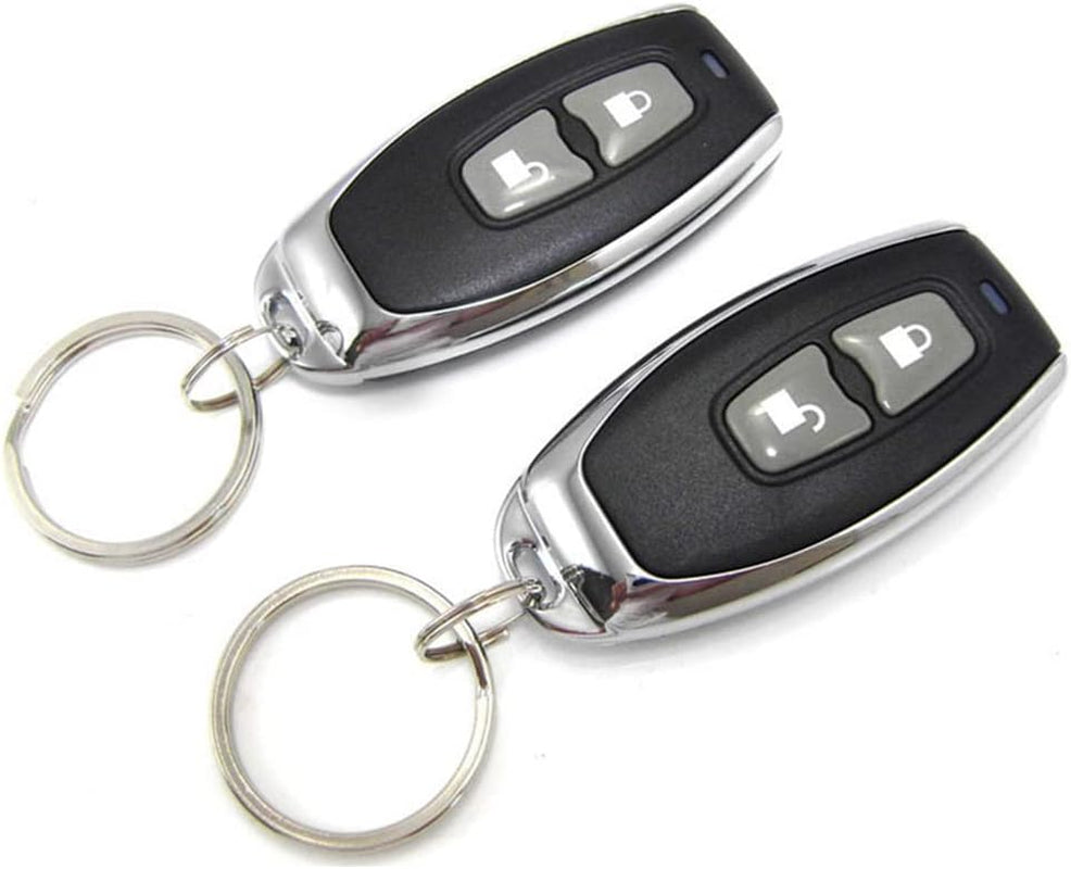 Car Alarm System for Theft Prevention with Sound, anti Theft Car Security Device Alarm System with 2 Remote Starts, Universal 12V Loud Horn 120Db 6 Tone 7-Level Sensitivity Car Alarm Siren