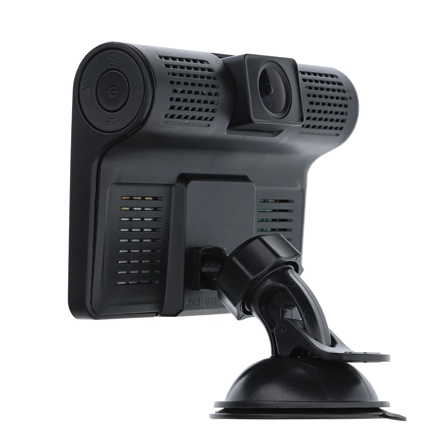 New Universal 4 Inch LCD 1080P HD Dual-Lens Dash Camera, G-Sensor Detects Motion and Accidents, Two Cameras, Micro-Sd Card Slot