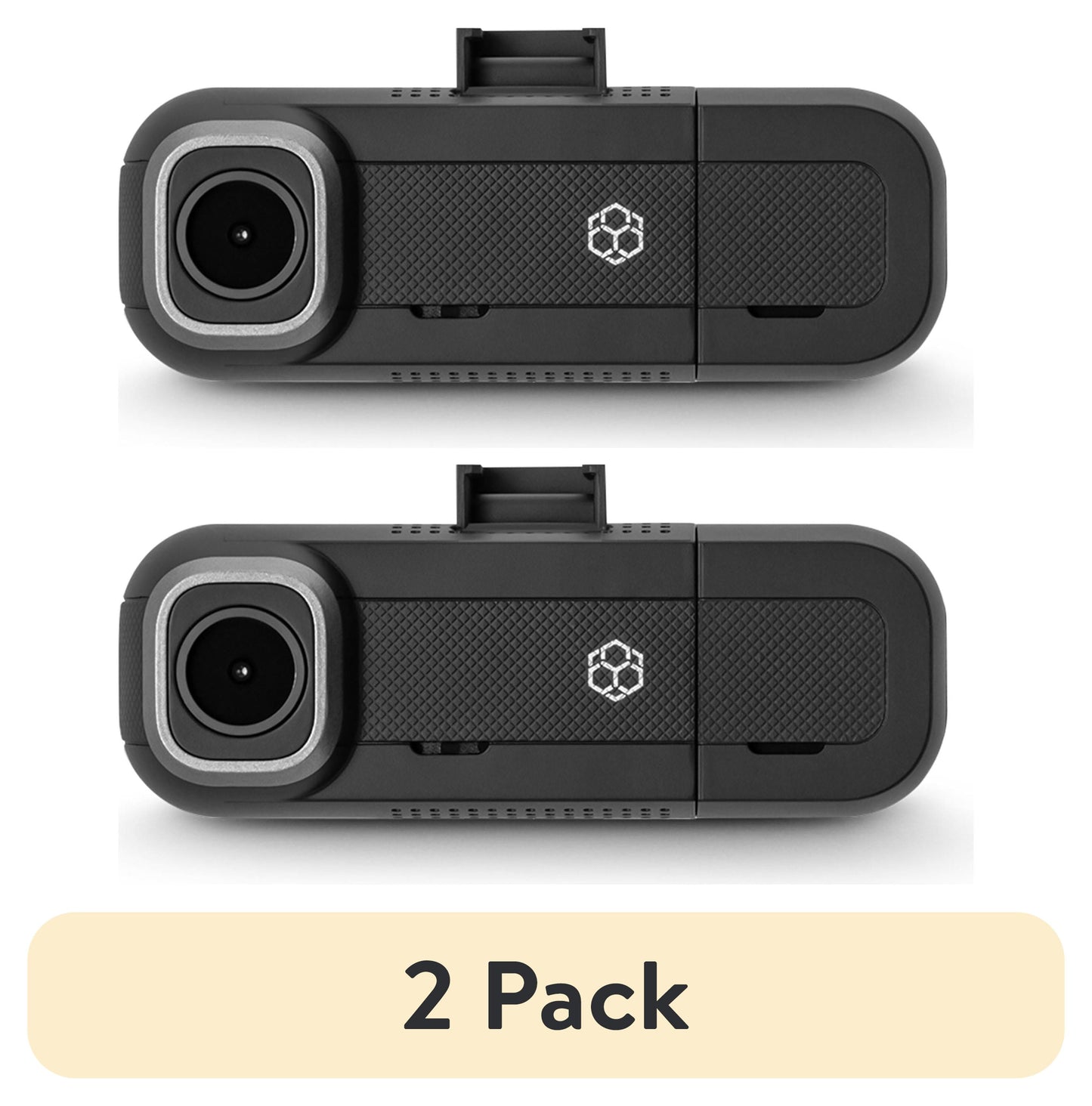 (2 Pack) Roadcam Dual Two-Way Recording Dash Cam with 1080P Front and Interior Cabin View, Smart G-Sensor, Wi-Fi App Compatible, 16GB SD Card Included. BT532698