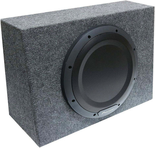TS-WX1210A 12-In. 1,300-Watt-Max Sealed Active Subwoofer with Built-In Class D Amp, Black