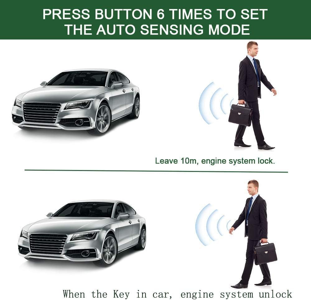 Upgrade Car Immobilizer Security Alarm System Electronic Hidden Lock Circuit Cut off anti Hijacking Theft Security Universal