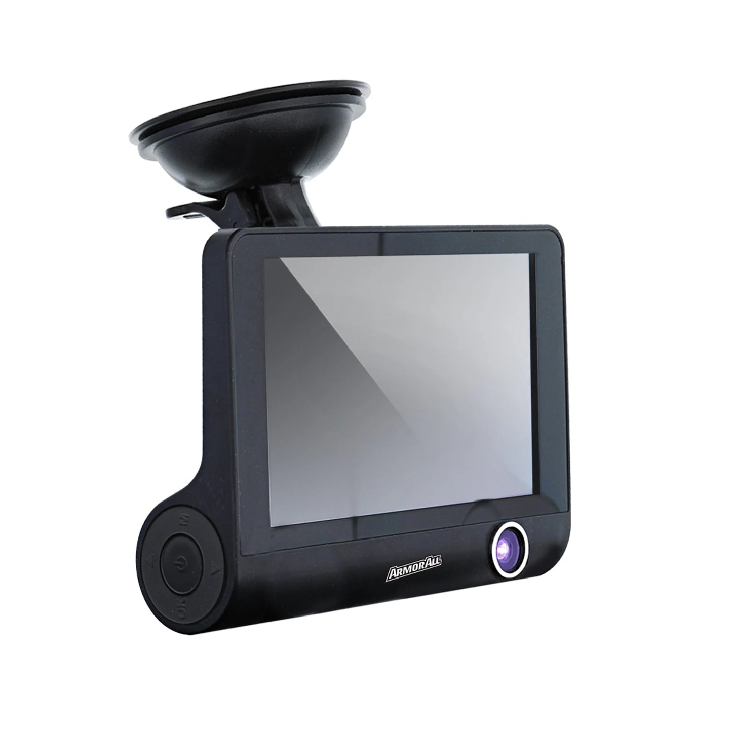 New Universal 4 Inch LCD 1080P HD Dual-Lens Dash Camera, G-Sensor Detects Motion and Accidents, Two Cameras, Micro-Sd Card Slot