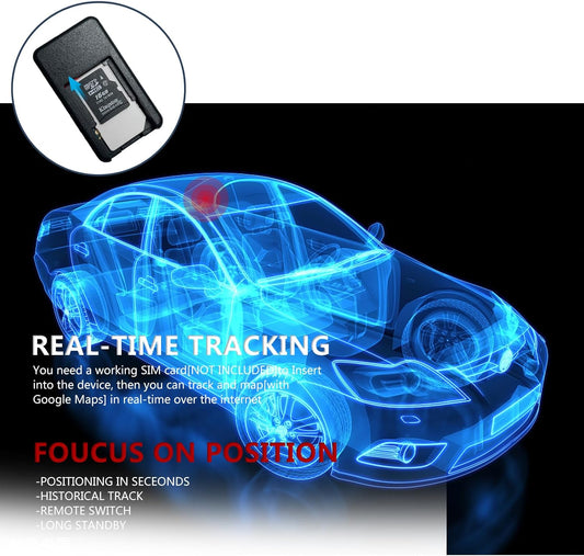 GPS Tracker for Vehicles Precise Real Time Tracking Devices Magnet Mount Full Global Coverage Tracker Device for Vehicles Hidden Tracking Device for Cars, Kids, Assets, Elderly