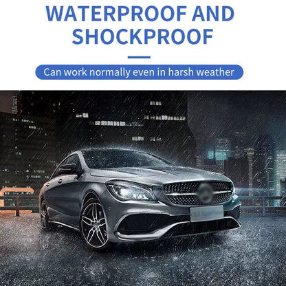 Car Reverse Radar Kit Vehicle Parking Sensor System with 4 Parking Sensors Backup Radar with LED Distance Display Beep Alarm