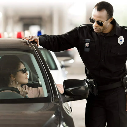 128GB 180° Rotate Mini Body Camera - 1080P Wearable Camcorder with Night Vision - Long Battery Life Audio Video Camera for Daily Records