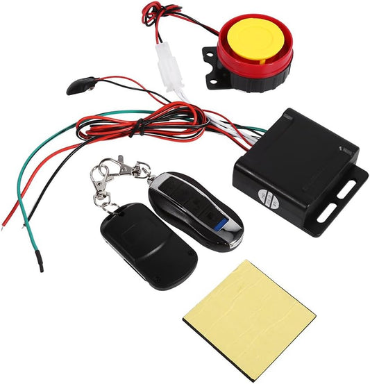 Motorcycle Security Kit Anti-Theft Alarm System Remote Control Engine Start Master Racing Alarm System of Motorcycle Master Racing Alarm System of Motorcycle 12V Scooter Alarm