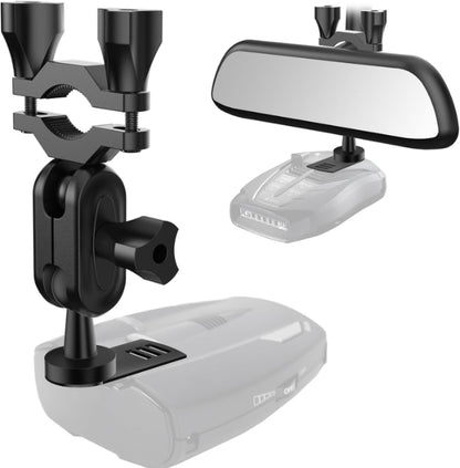 Car Rear View Mirror Radar Detector Mount, for Cobra RAD 480I Radar Detector,Eas