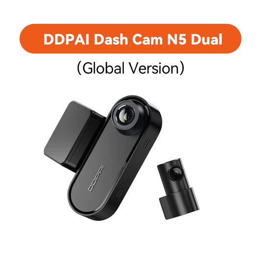 4K Dash Cam N5 Dual Front and Rear 4K Ultra HD Resolution AI Dash Camera Nightvis ADAS GPS Auto Record