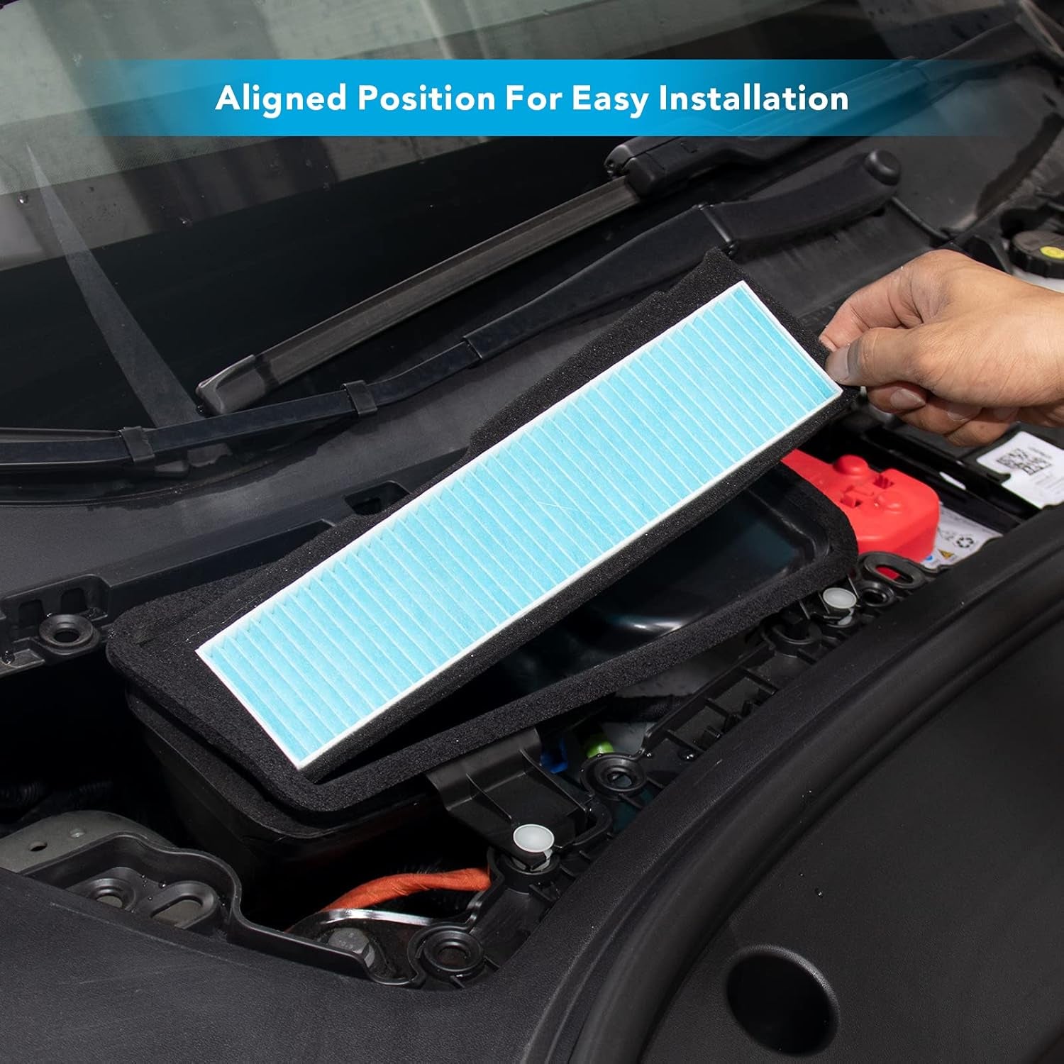 Tesla Model 3 HEPA Intake Air Inlet Filter Accessories for 2023 2022 2021 Model 3