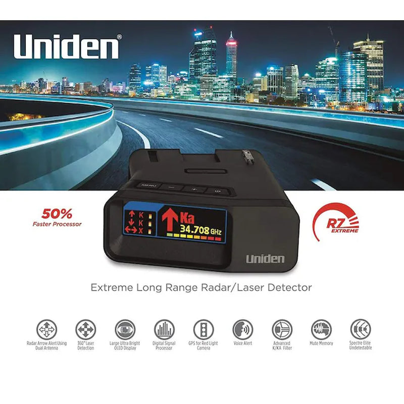 Radar/Laser Detector for Universal