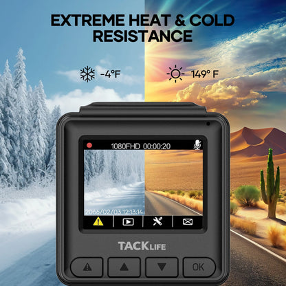 Car Dash Cam, 1080P Full HD Dash Camera, 1.5" LCD Screen, 170° Wide Angle, Emergency and Loop Recording, Parking Monitor, Night Vision,G-Sensor, WDR