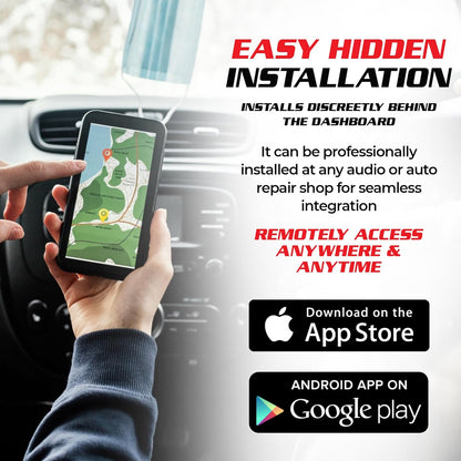 Hardwire 4G GPS Tracker with Kill Switch | Starter Disable GPS Tracking | Rental Car Companies | Turo | Fleets Battery Operated