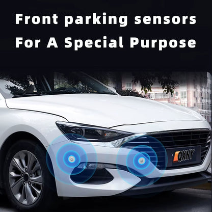 Parktronic Front Parking Sensor Kit for a Special Purpose, Vehicle Backup Radar Assistant System Buzzer Alarm Volume Universal