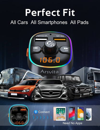 Bluetooth Wireless FM Transmitter