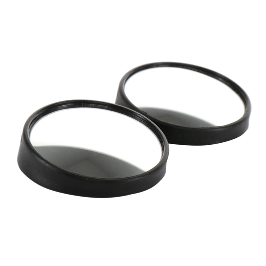 Small Car Blind Spot Mirrors Pack of 2, Universal Fit Black, 71130RV, 0.1 Lbs.