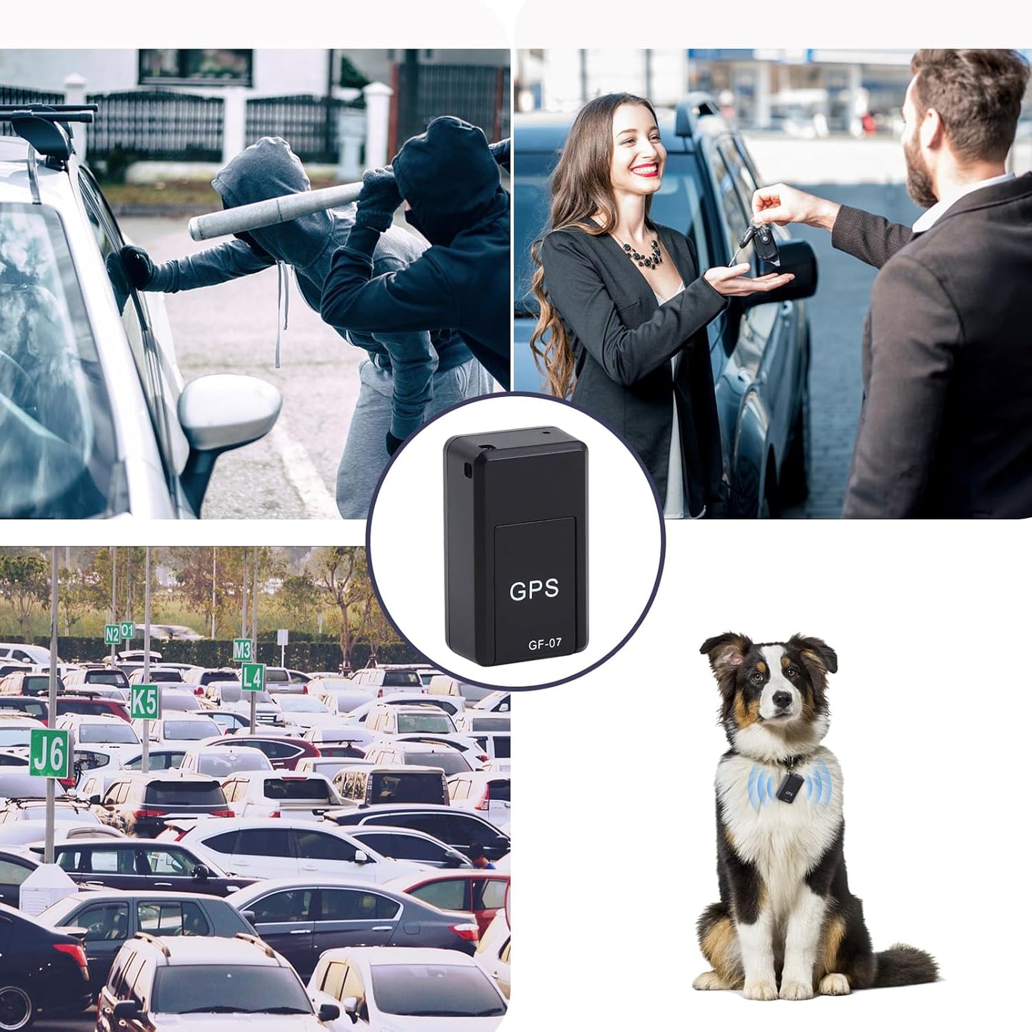 GPS Tracker for Vehicles Precise Real Time Tracking Devices Magnet Mount Full Global Coverage Tracker Device for Vehicles Hidden Tracking Device for Cars, Kids, Assets, Elderly