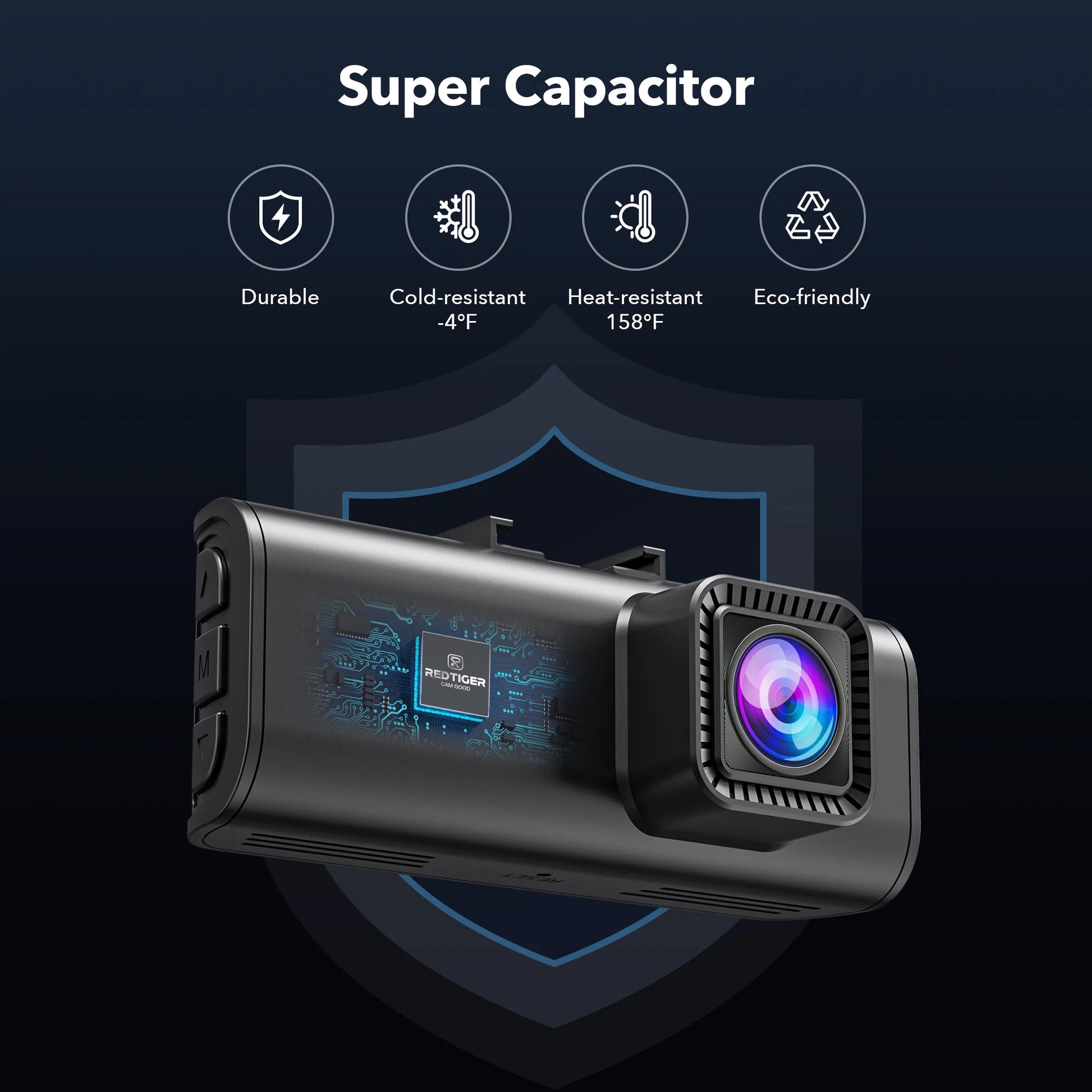 F7NP Dash Cam Front and Rear, 4K/2.5K Full HD Car Camera, 3.16” IPS Screen, Dash Cam for Cars Built-In Wi-Fi GPS, Night Vision, Loop Recording, Vehicle, Parking Mode, Free 32GB Card