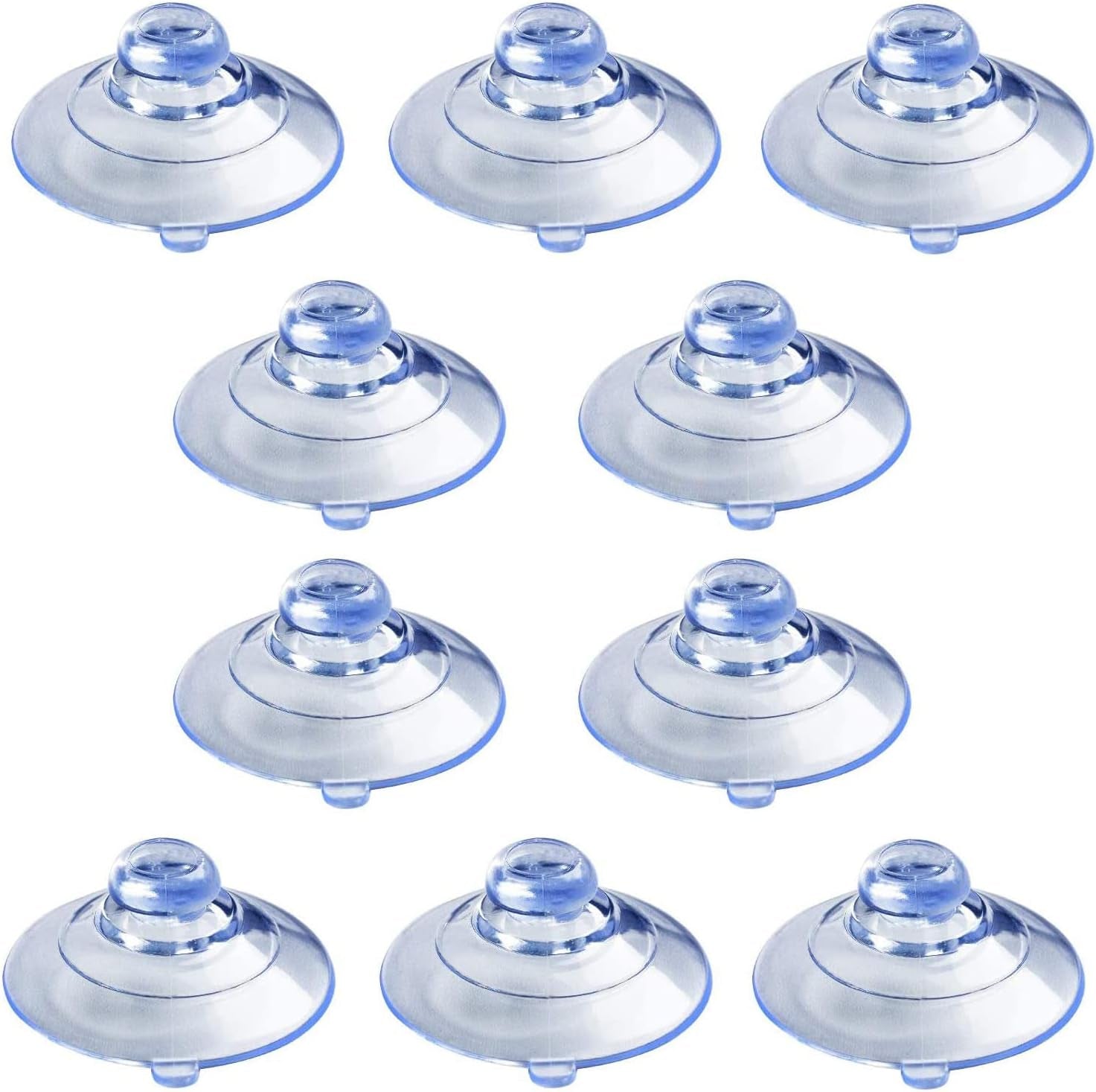 10 Pcs EZ Pass Holder Suction Cup, Radar Detectors Suction Cups, Compatible with Autoboxclub Mount Clear Cobra Escort and Beltronics Radar Detector Mount