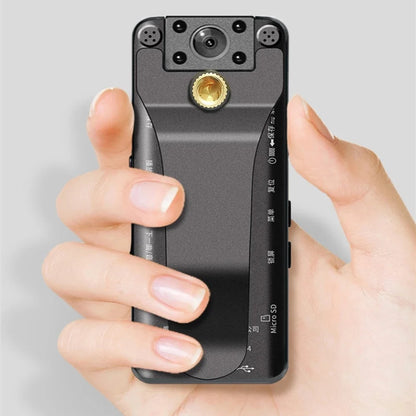 64GB Small Body Camera Mini Camera HD 1080P Camcorder Recording Infrared LCD Screen DVR DV Audio Video Record Support