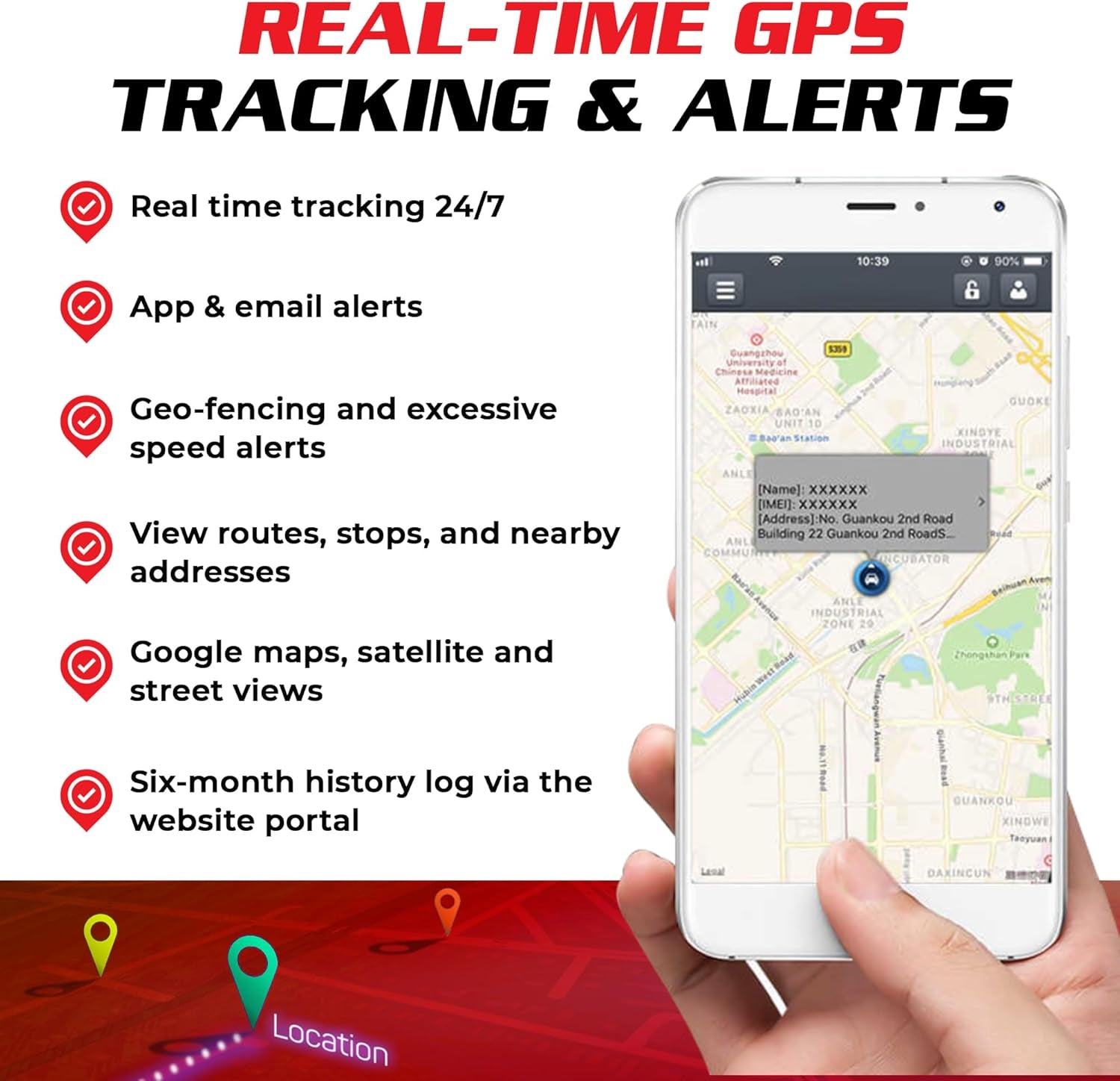 Hardwire 4G GPS Tracker with Kill Switch | Starter Disable GPS Tracking | Rental Car Companies | Turo | Fleets Battery Operated