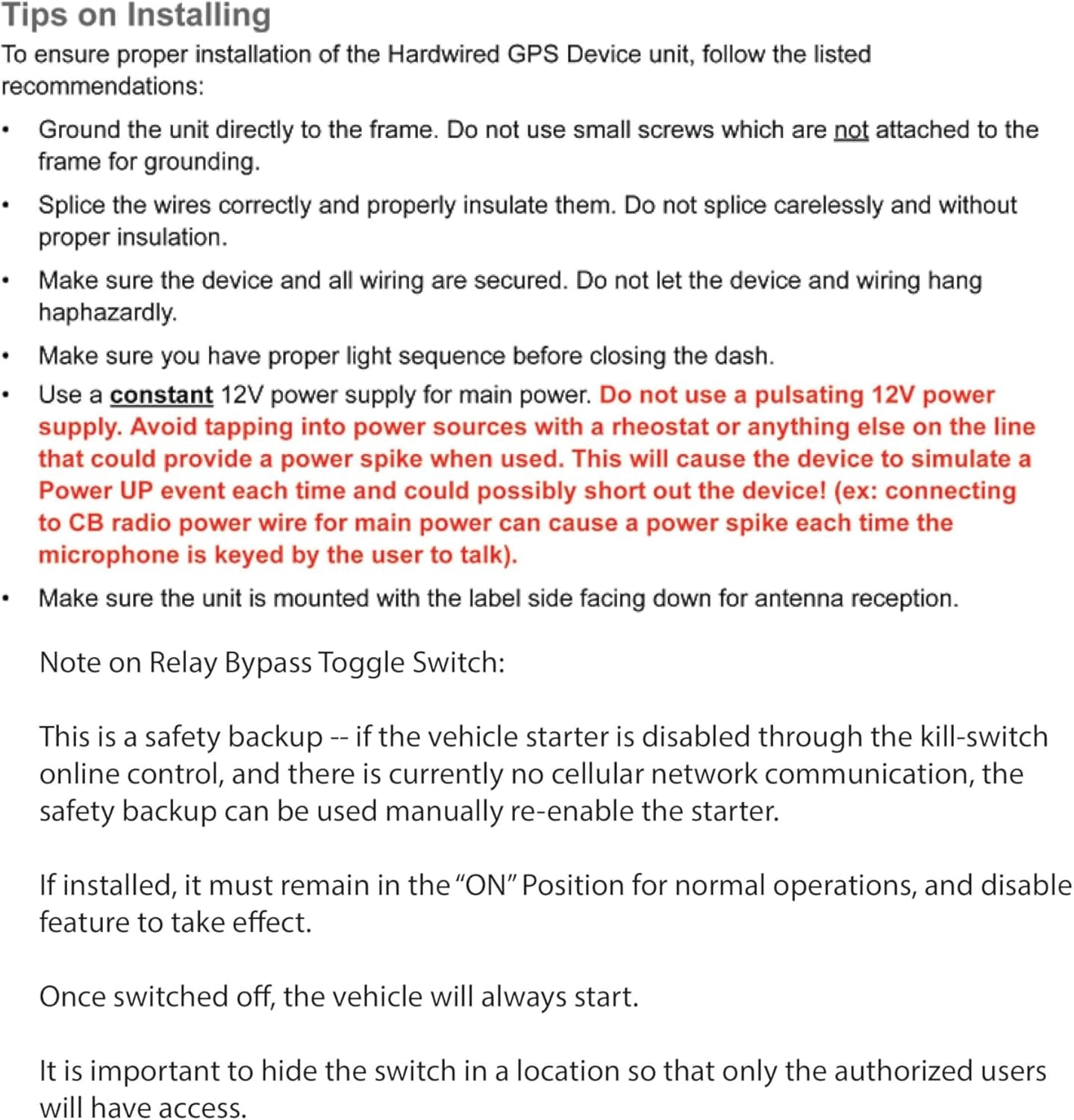 Hardwire 4G GPS Tracker with Kill Switch | Starter Disable GPS Tracking | Rental Car Companies | Turo | Fleets Battery Operated