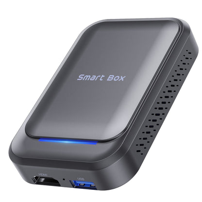 Wireless Carplay Adapter, Android Auto Adapter for Car with Google Play/Netflix/Youtube/Google Map, Grey