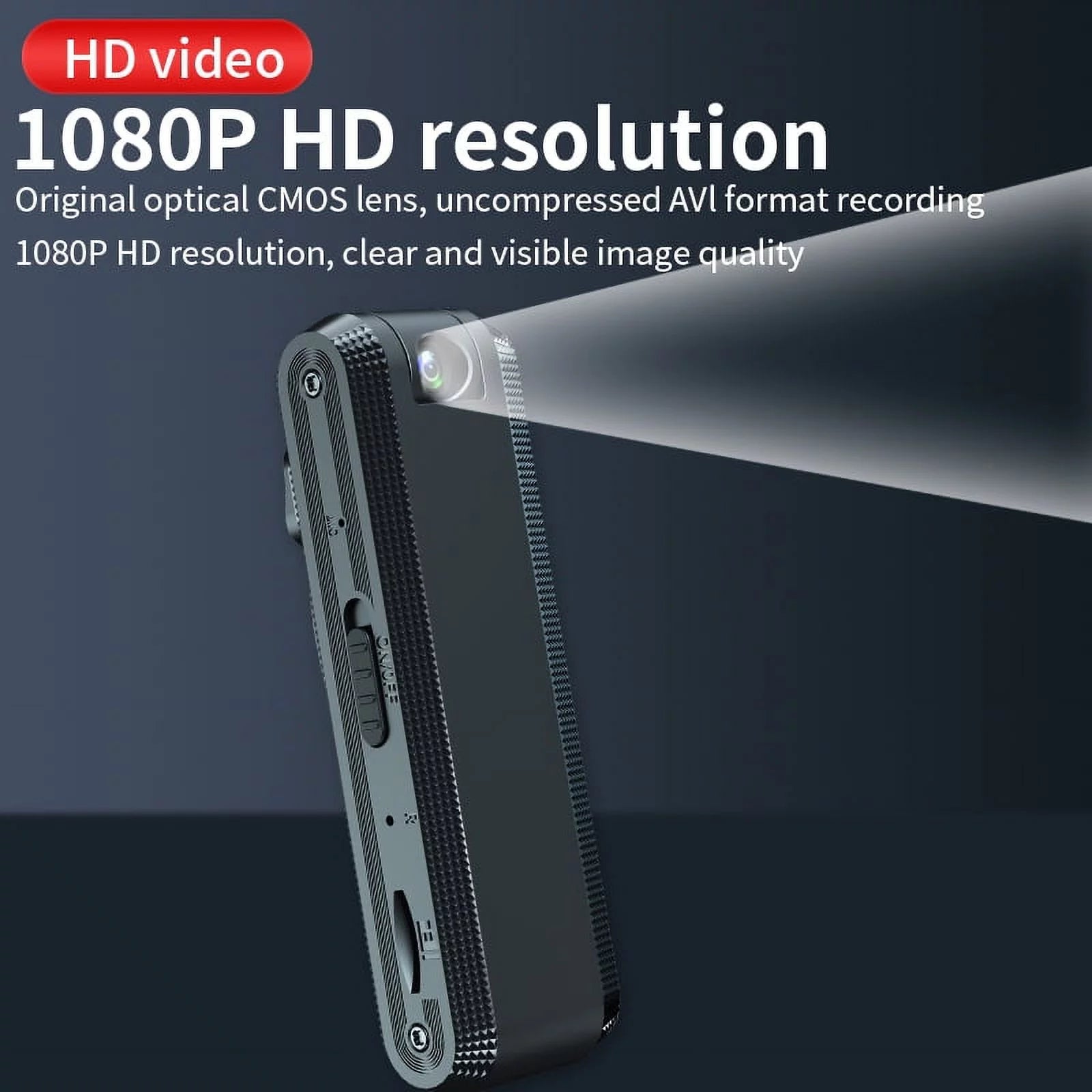 Small Body Camera 1080P Full HD ,Mini Body Camera with 128GB Memory Card,Premium Portable Body Camera with Night Vision and Motion Detection Wearable for Office, Law Enforcement, Security Guard