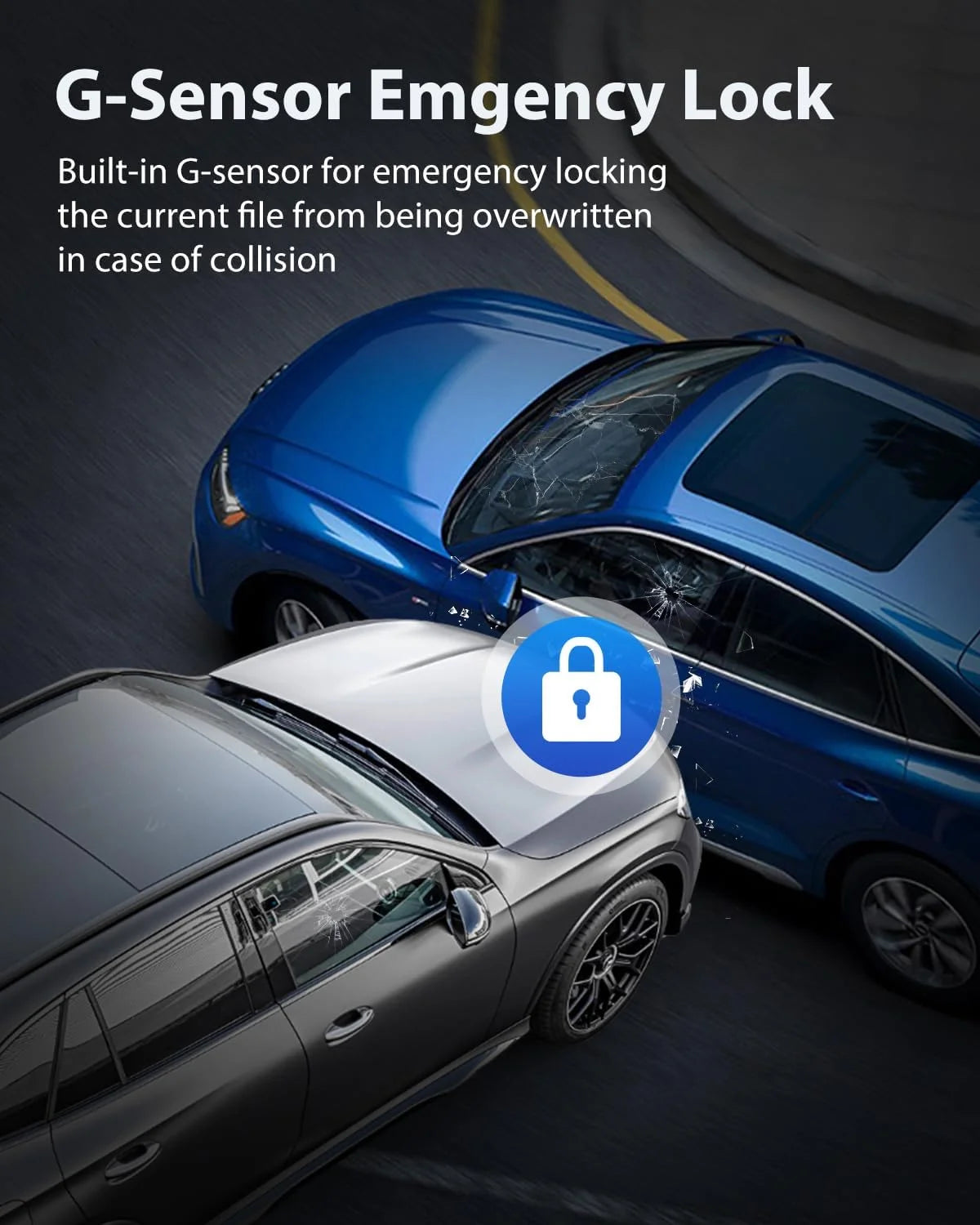 Dash Cam Front Rear 4K/1080P, Full HD Dash Cam with APP Control,Cars Build in Wifi, 3.94‘’IPS Screen Dash Camera with 32GB SD Card, G-Sensor, WDR, 24Hr Parking Mote, Loop Recording