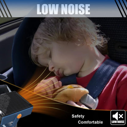 Car Heater,2-In-1 Multi-Function Portable 12V Heater for Car,Plug in Car Heater,Car Defroster Windshield Heater 360° Rotation Car Heaters for Vehicle