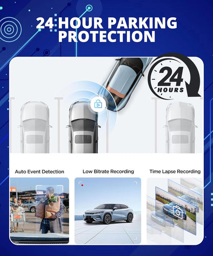 Dash Cam A119 V3 2K 2560X1440P Quad HD+ 60FPS Front Car Dash Camera, 5MP STARVIS Sensor, 140-Degree Wide Angle, GPS Included, Buffered Parking Mode, True HDR, Motion Detection, Time Lapse