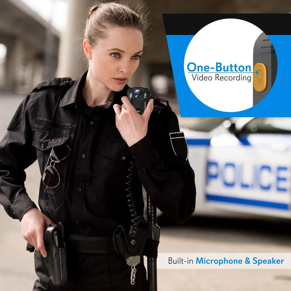 HD 2304X1296P Rechargeable Wireless Waterproof Wearable Law Enforcement Mini Surveillance Cam Police Security Video Compact Camera HD 2304X1296P Rechargeable Wireless Mini Surveillance Cam