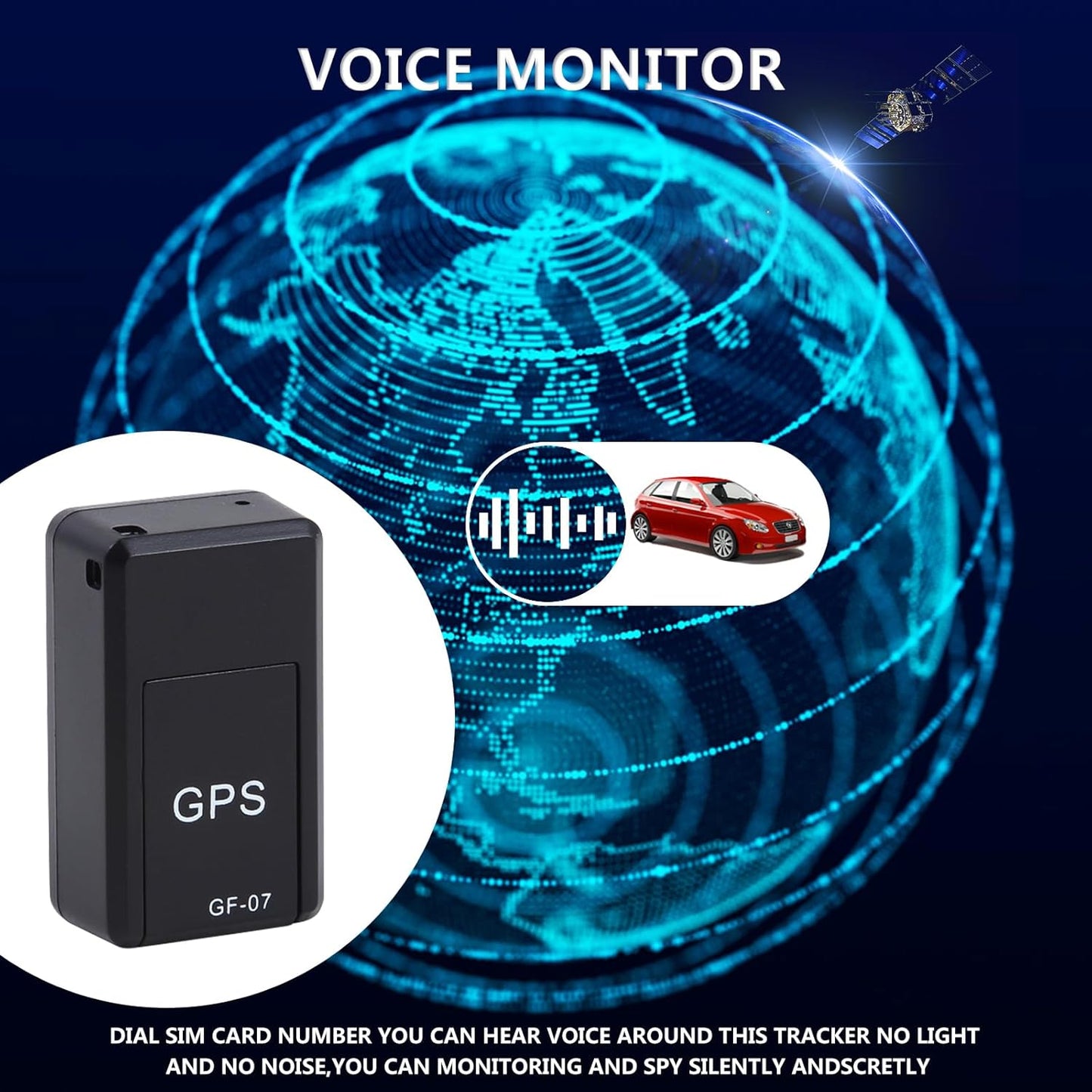 GPS Tracker for Vehicles Precise Real Time Tracking Devices Magnet Mount Full Global Coverage Tracker Device for Vehicles Hidden Tracking Device for Cars, Kids, Assets, Elderly