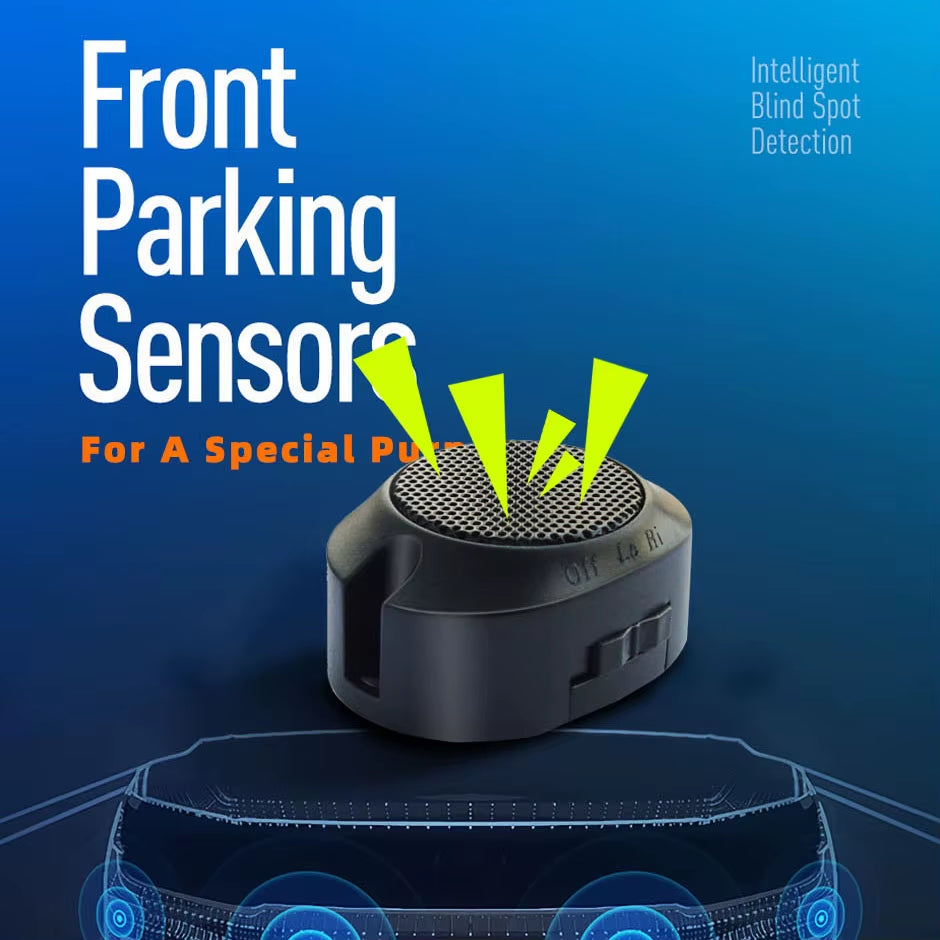 Parktronic Front Parking Sensor Kit for a Special Purpose, Vehicle Backup Radar Assistant System Buzzer Alarm Volume Universal