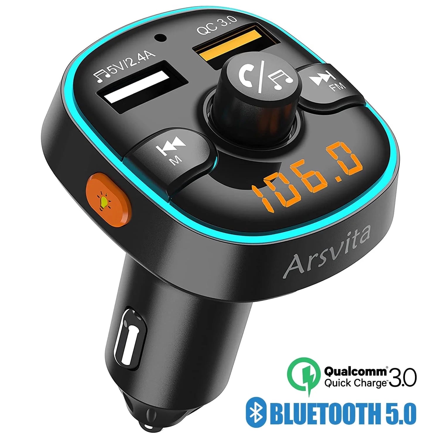 Bluetooth Wireless FM Transmitter