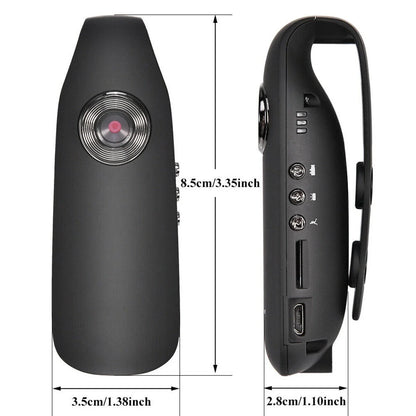 1080P HD Hidden Camera Mini Police Cam Mini Camera Police Video Recorder Body Cam Indoor Outdoor Camera Portable Pocket Recording