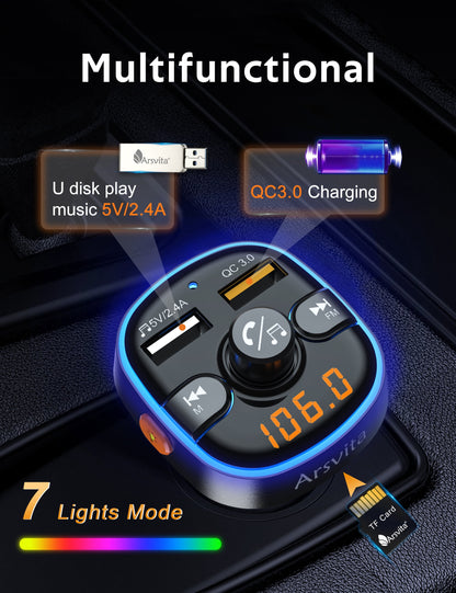 Bluetooth Wireless FM Transmitter